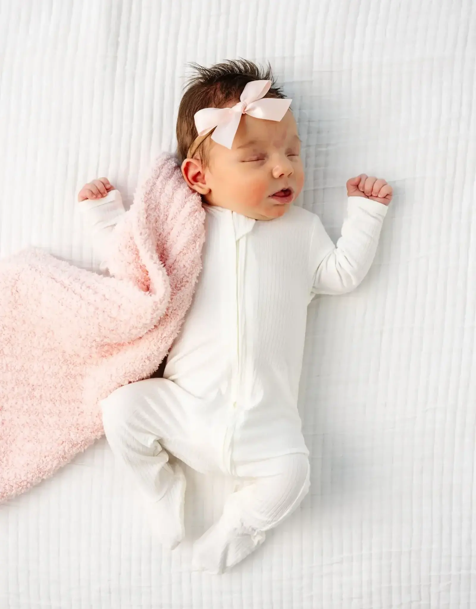 Wren Ribbed Zipper Footies