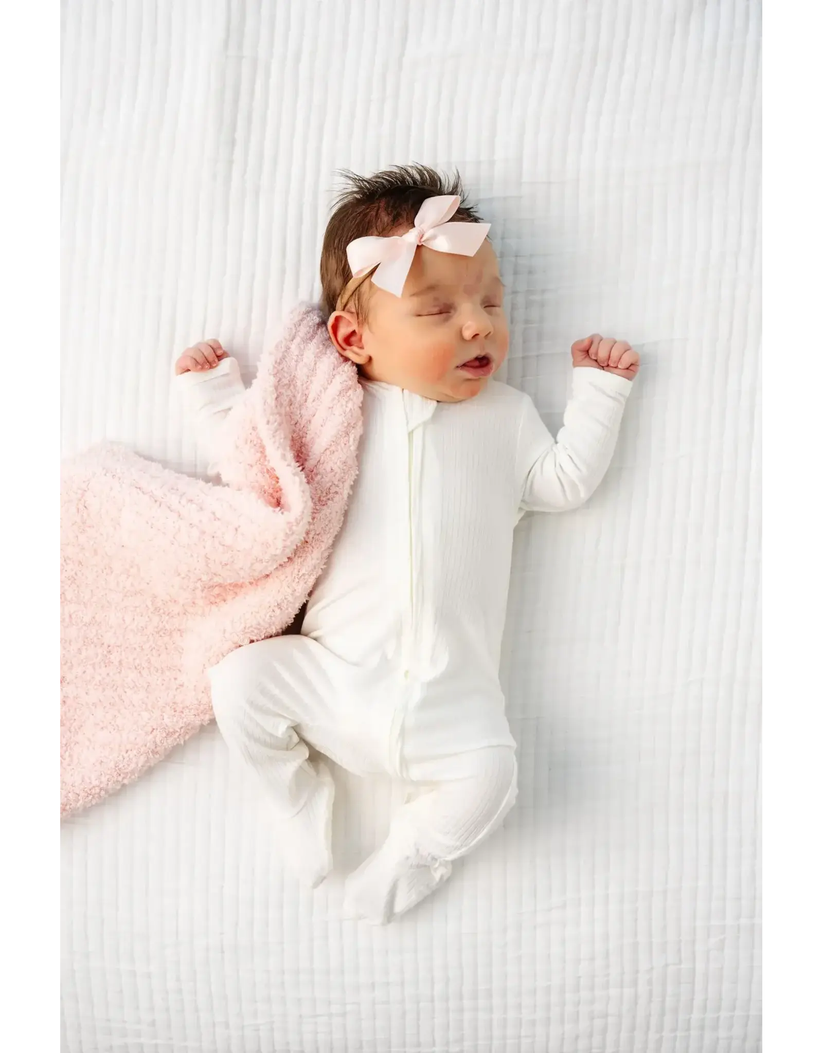 Wren Ribbed Zipper Footies