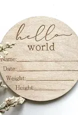 Hello World Baby Info Disc