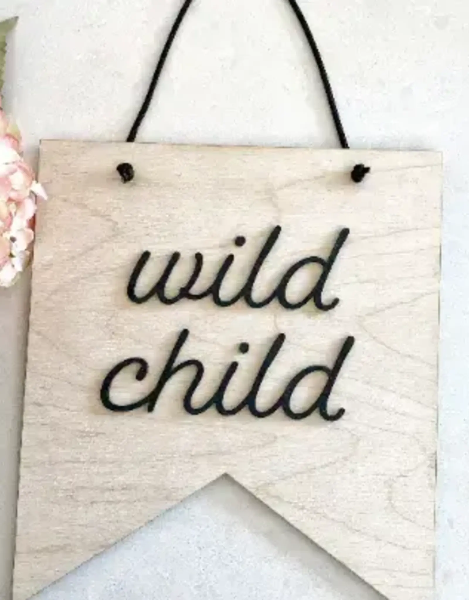 Kids Room Banner - Wild Child