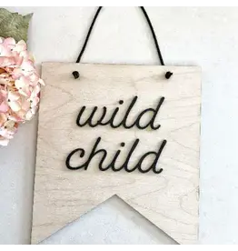 Kids Room Banner - Wild Child