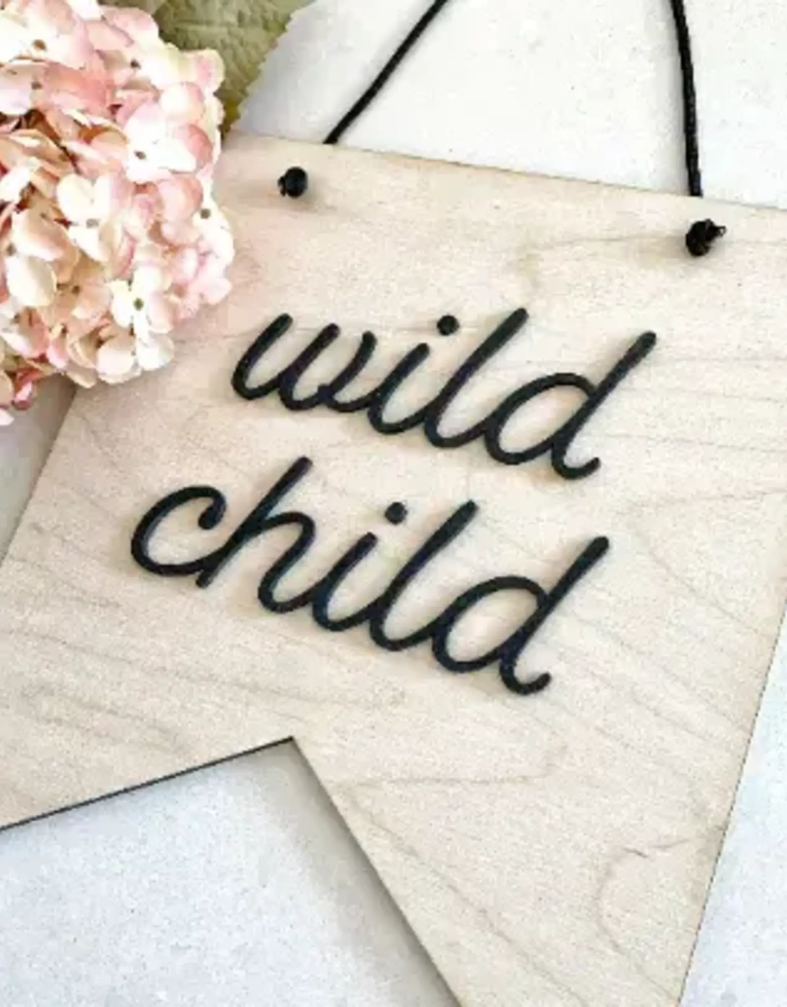 Kids Room Banner - Wild Child