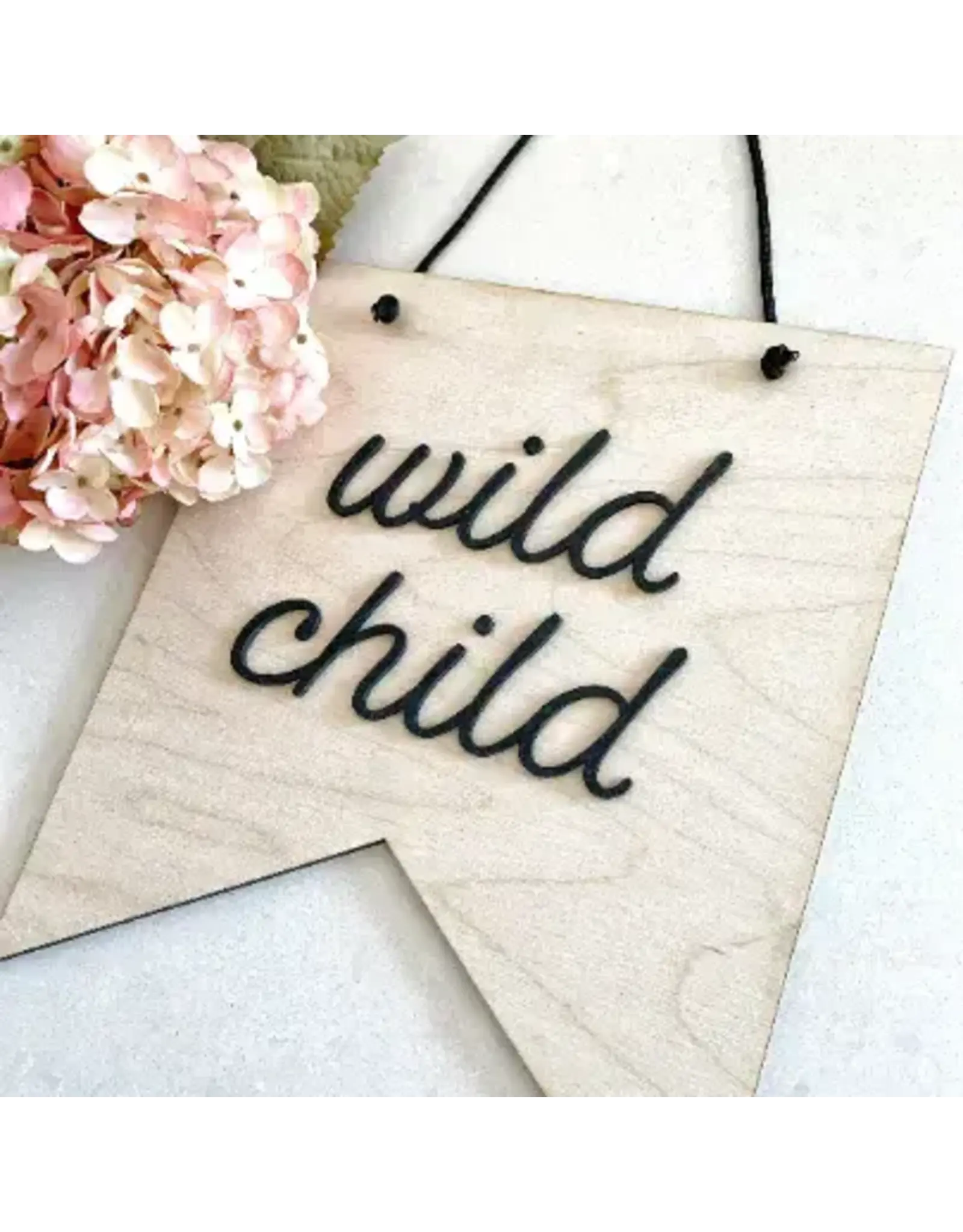 Kids Room Banner - Wild Child