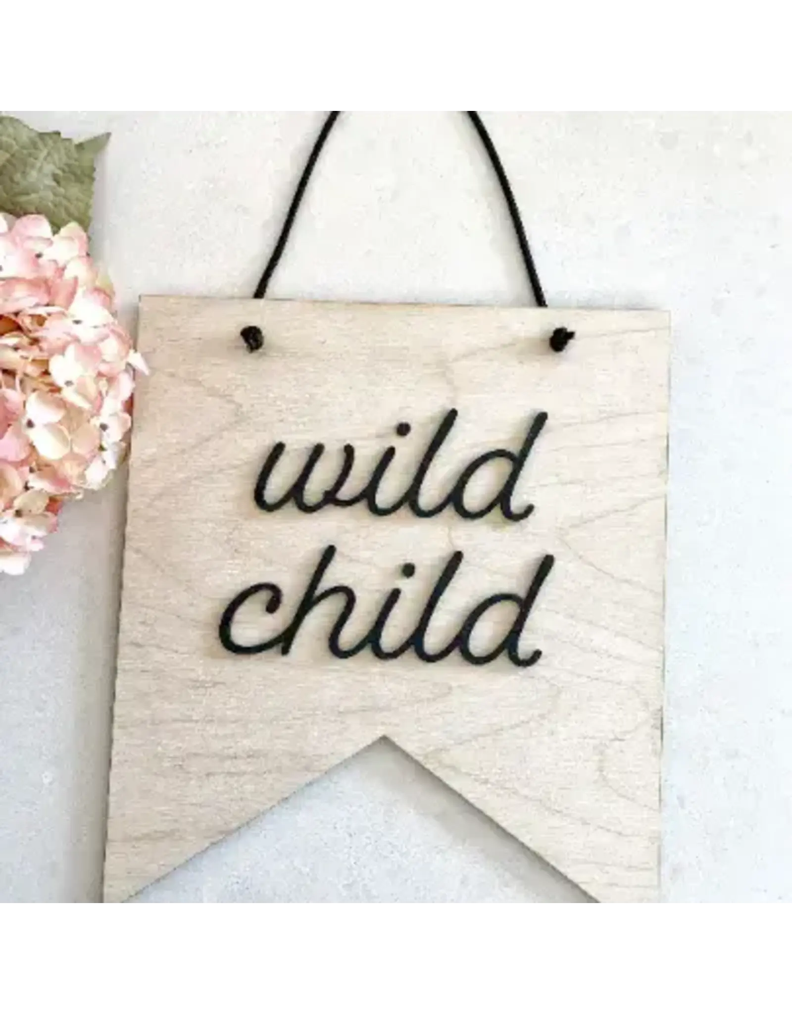 Kids Room Banner - Wild Child