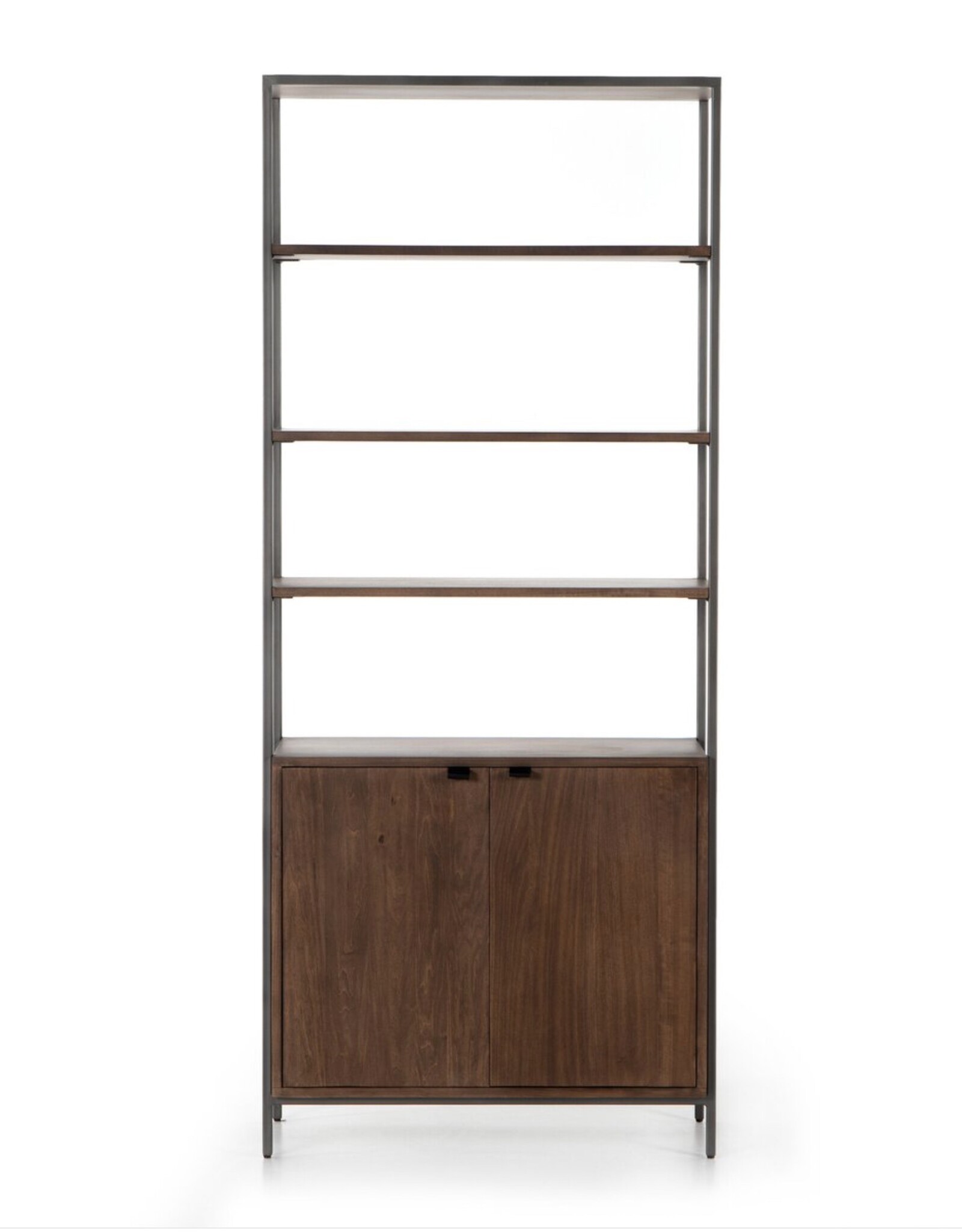 Trey Modular Wide Bookcase - Auburn Poplar