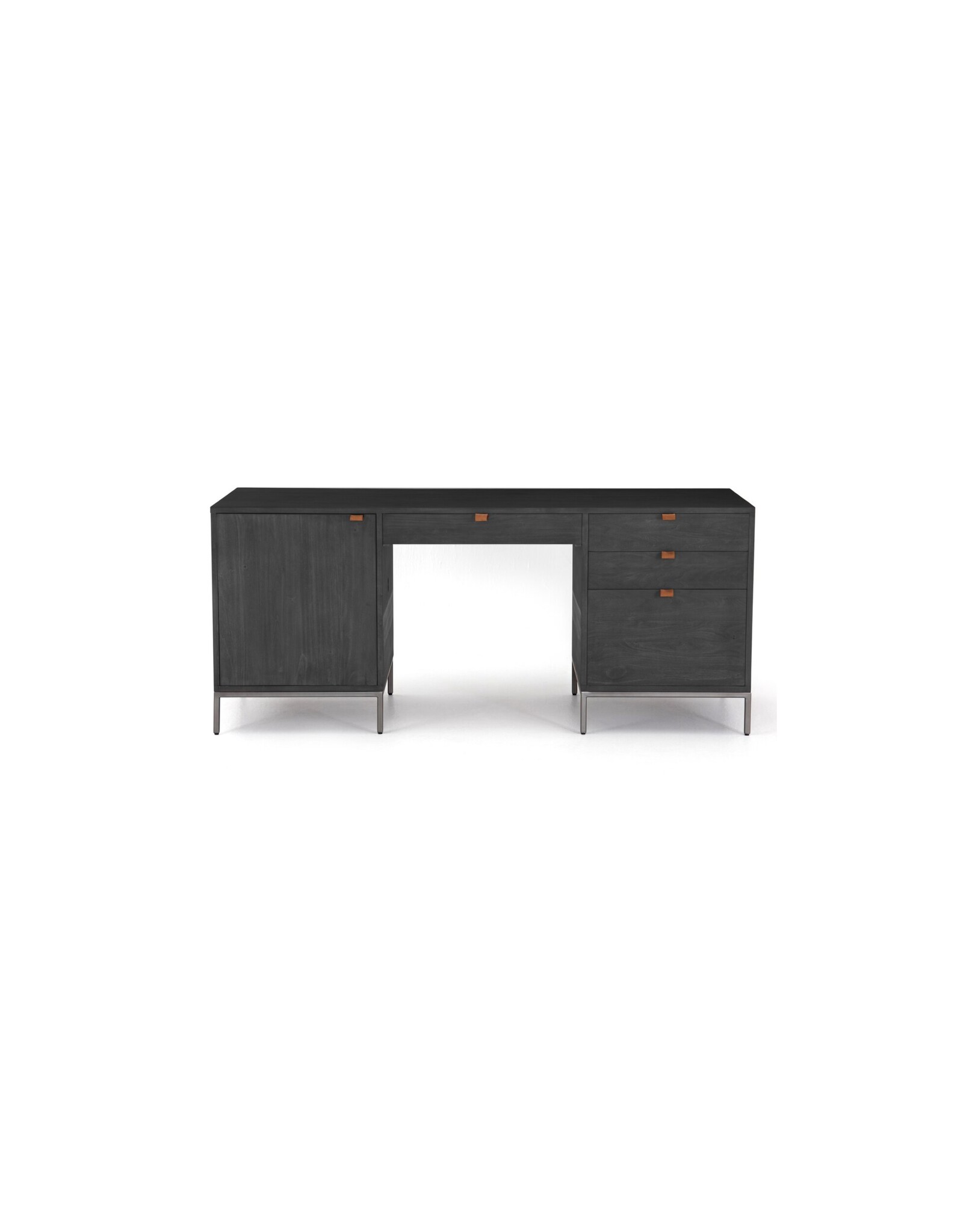 Trey Executive Desk - Black