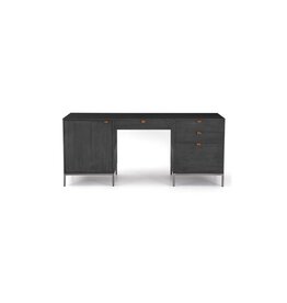 Trey Executive Desk - Black
