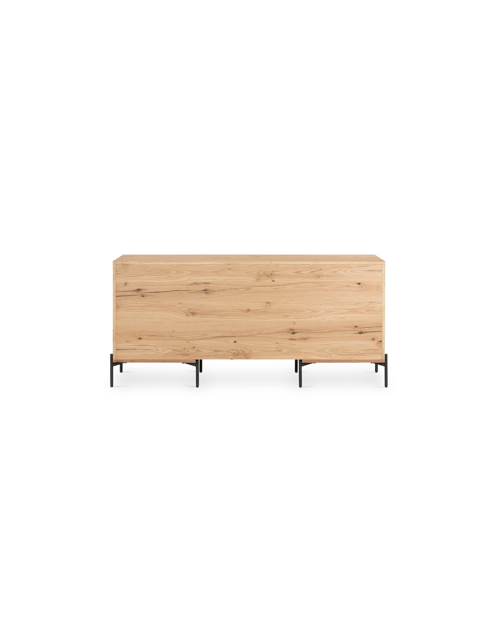 Eaton Executive Desk in Light Oak Resin