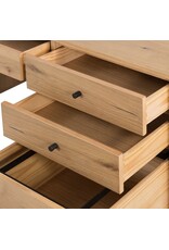 Eaton Executive Desk in Light Oak Resin