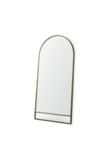 Sadie Arch Floor Mirror, Antique Gold  - 36x76