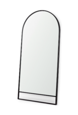 Sadie Arch Floor Mirror, Black - 36x76