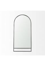 Sadie Arch Floor Mirror, Black - 36x76
