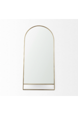 Sadie Arch Floor Mirror, Antique Gold  - 36x76