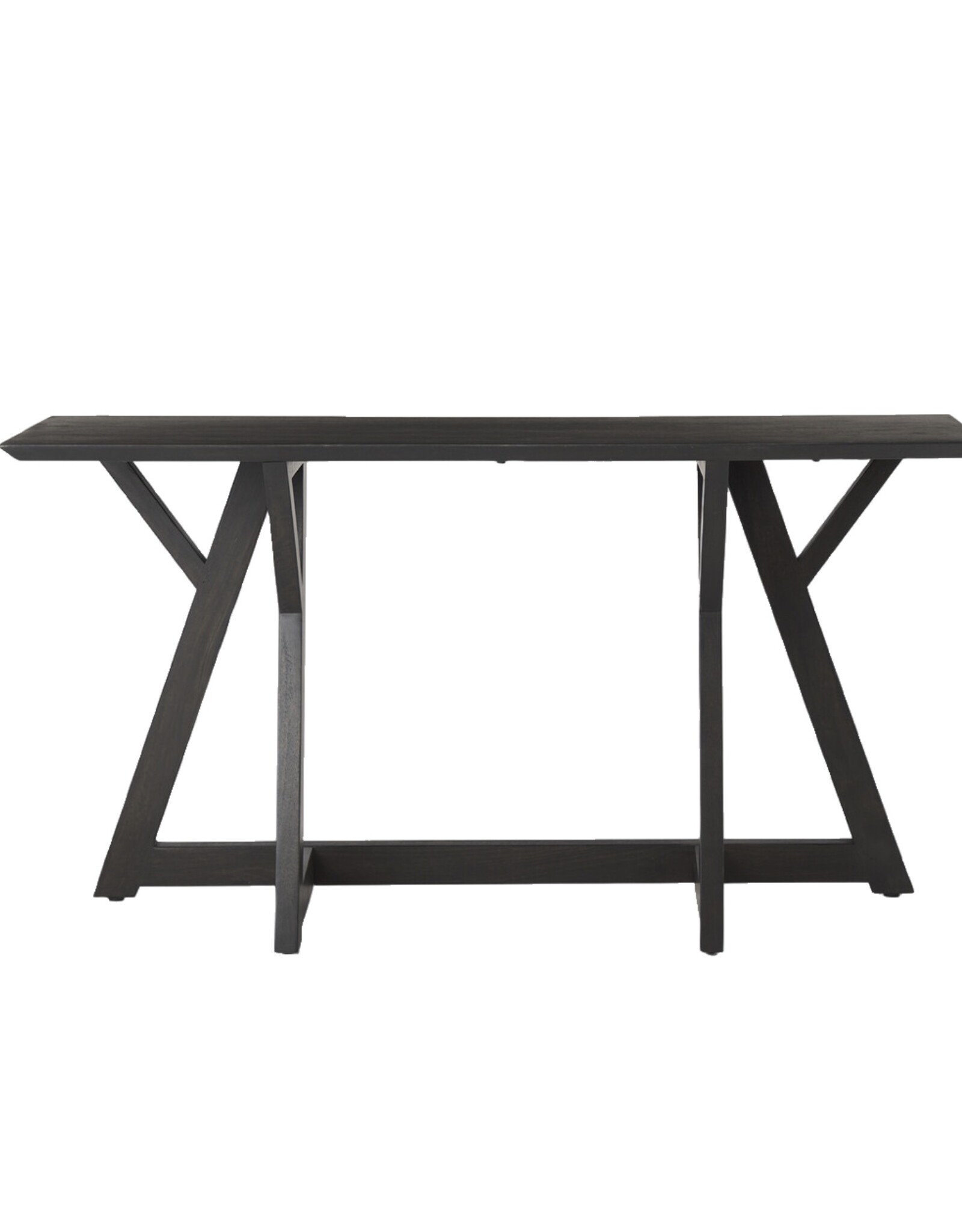 Jennings Dark Brown Wood Console Table
