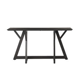 Jennings Dark Brown Wood Console Table