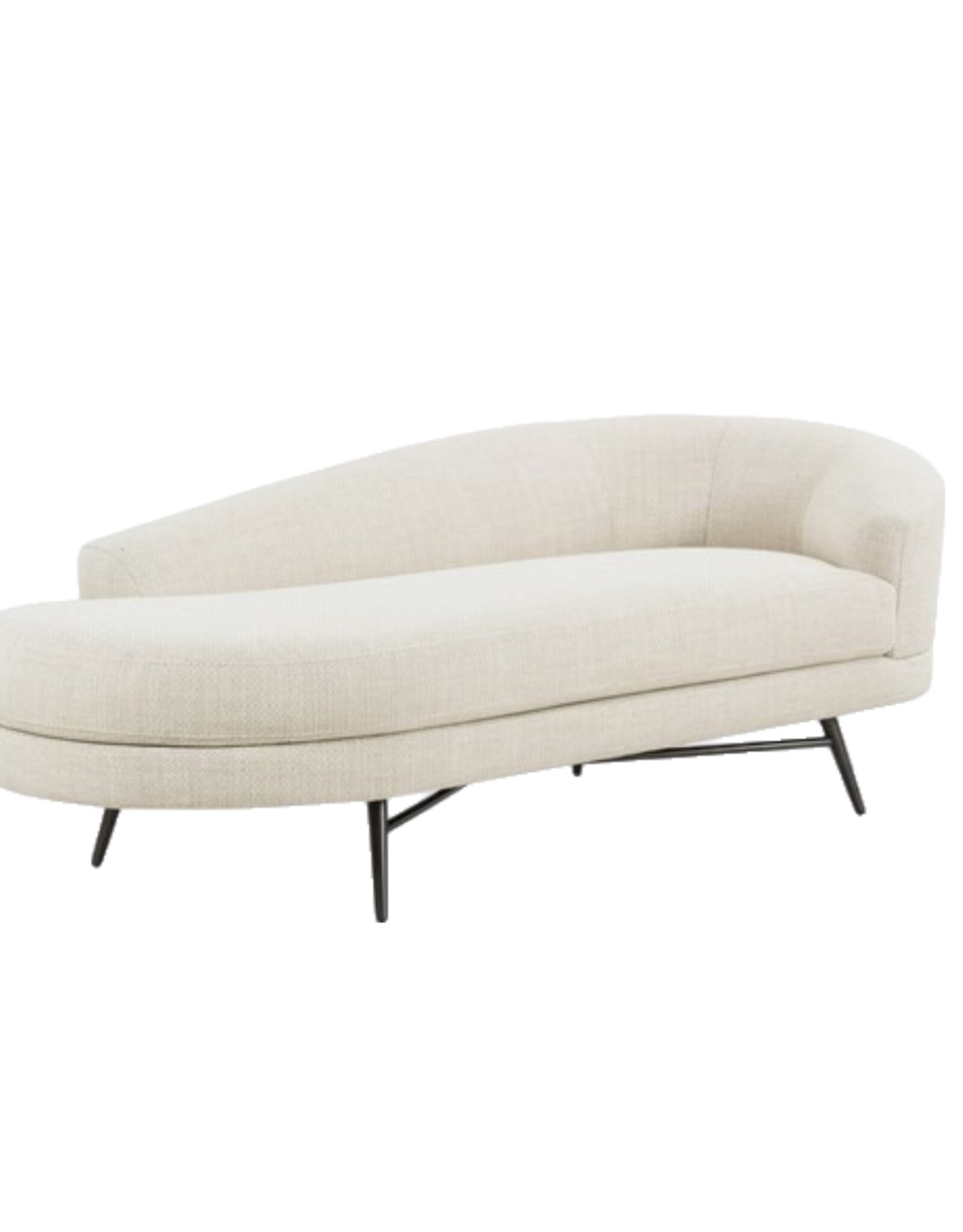 Carmela Chaise in Irving Taupe