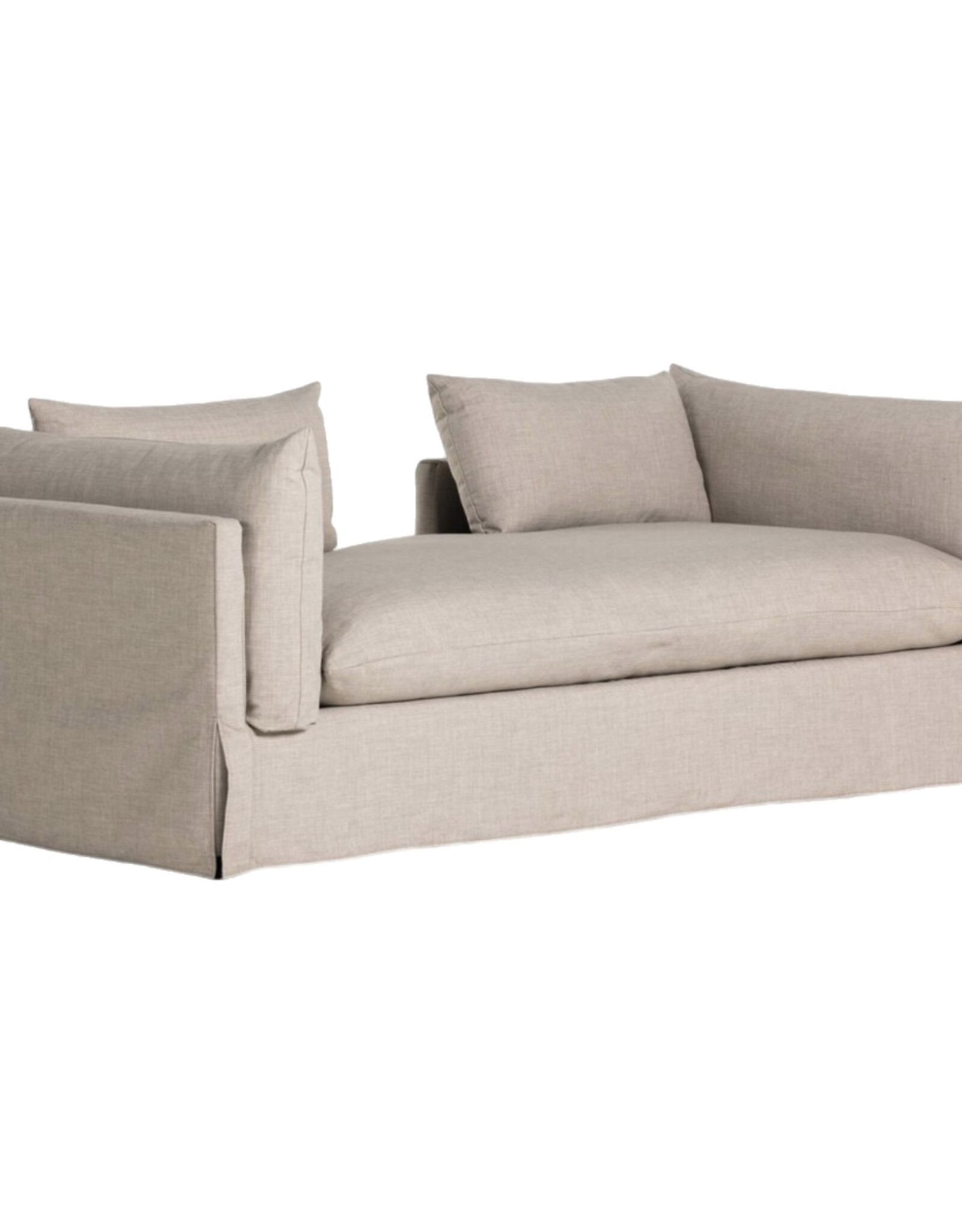 Habitat Slipcover Chaise Bennett Moon