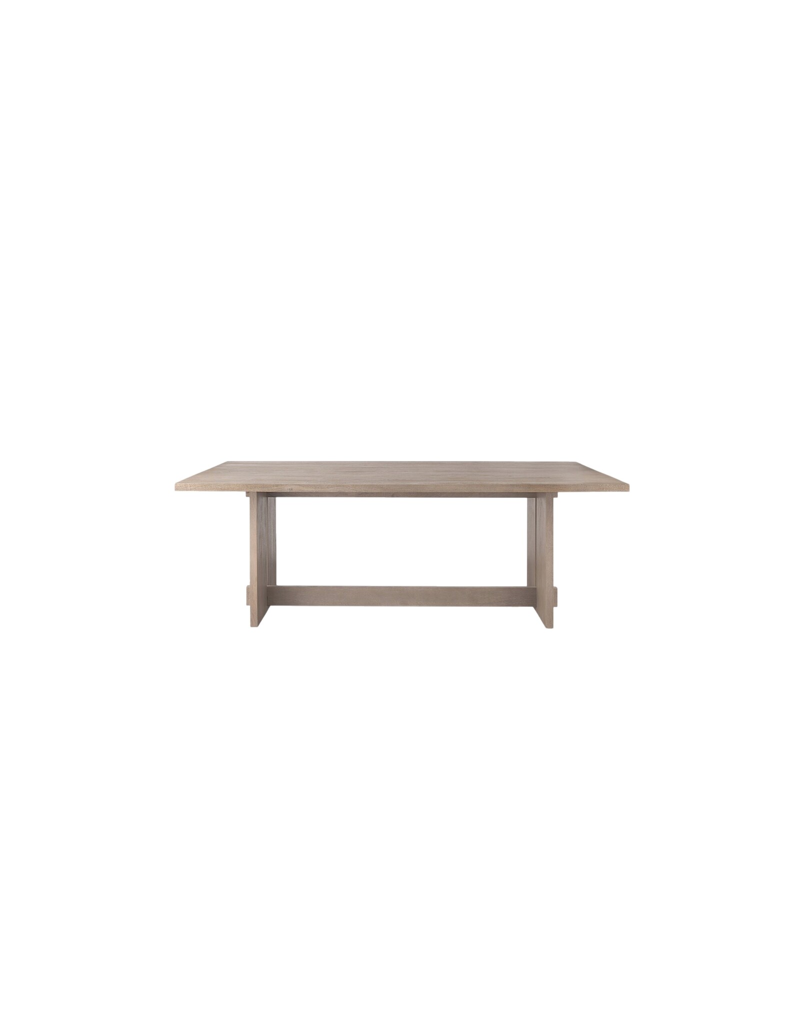 Aida Dining Table in Light Grey Wood