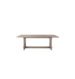 Aida Dining Table in Light Grey Wood
