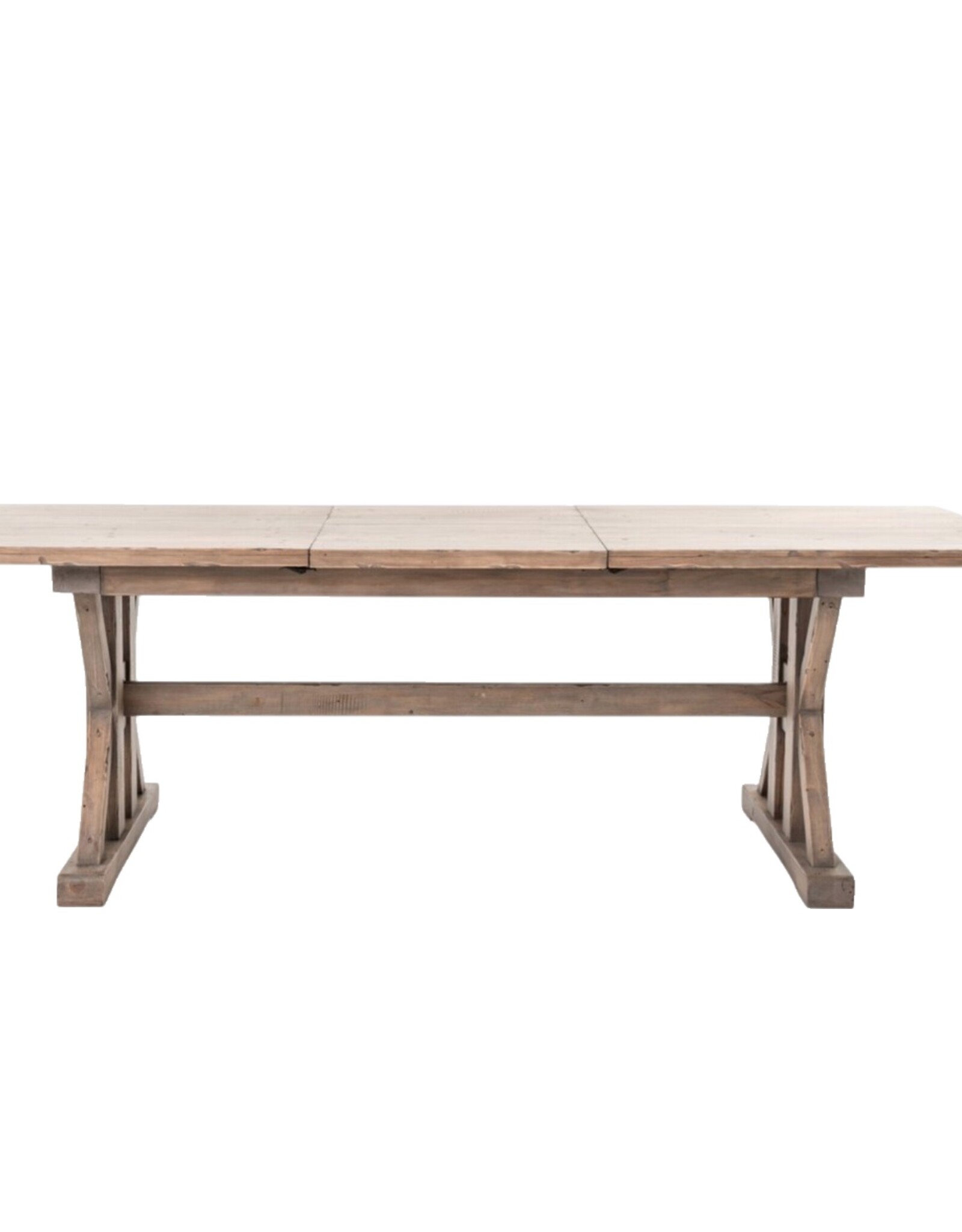 Tuscanspring Ext Dining Table 72"/96" in Sundried Wheat