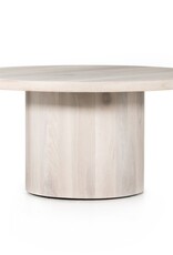 Hudson Round Dining Table Ashen Walnut