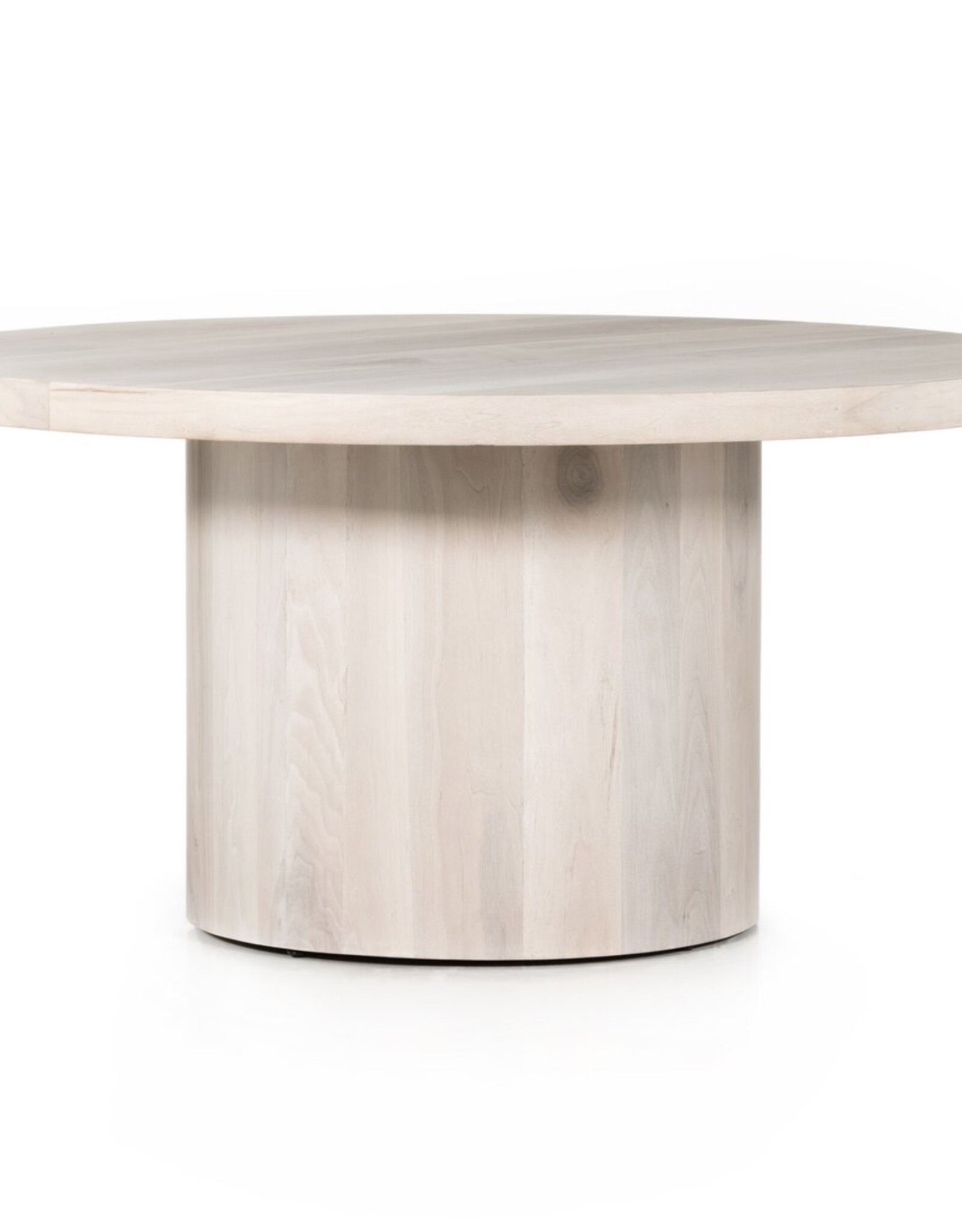 Hudson Round Dining Table Ashen Walnut