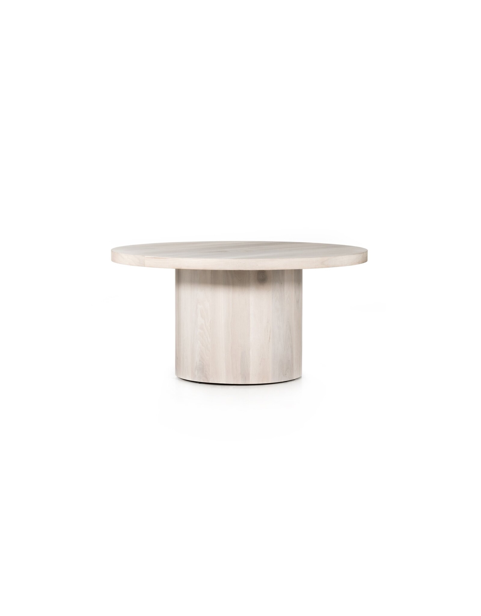 Hudson Round Dining Table Ashen Walnut