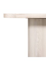 Hudson Round Dining Table Ashen Walnut