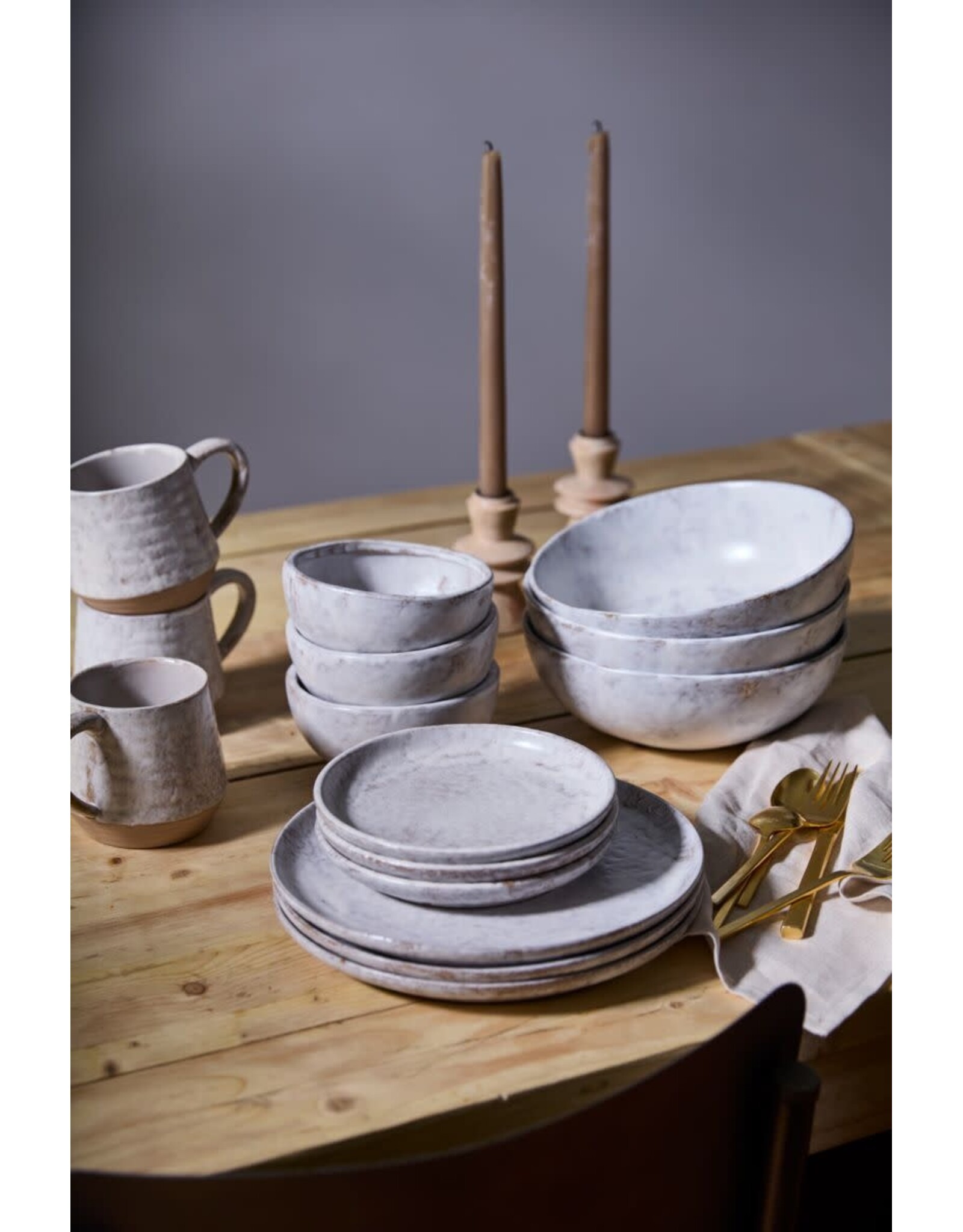 Kavala Side Plate, Cloud