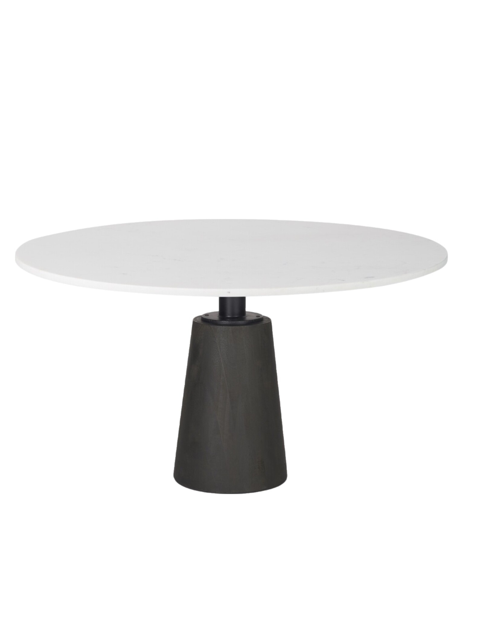 Maxwell Dining Table in Marble & Black
