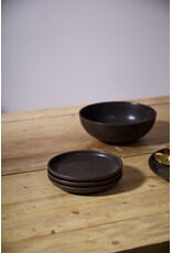 Kavala Side Plate, Espresso