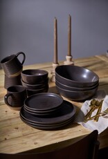 Kavala Side Plate, Espresso