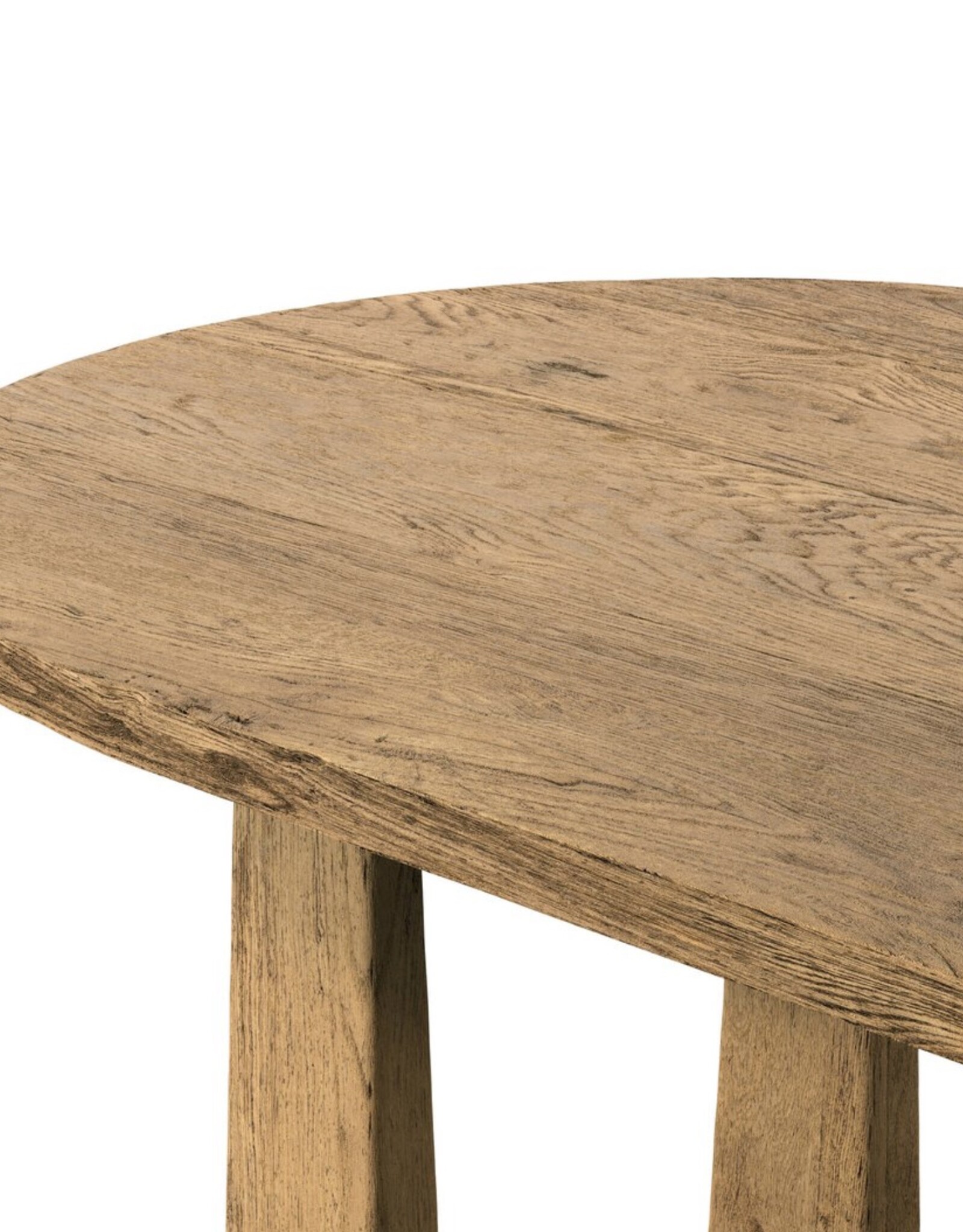 Ayla Dining Table in Worn Oak Veneer