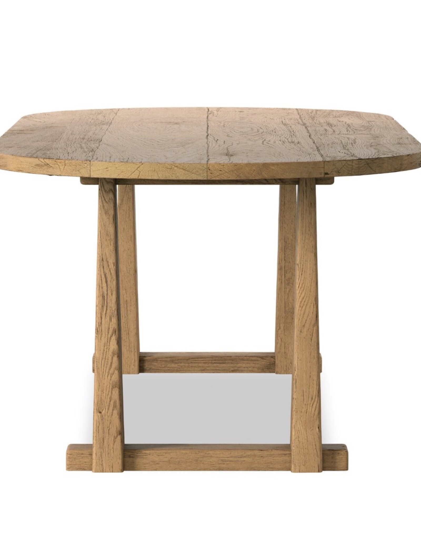 Ayla Dining Table in Worn Oak Veneer