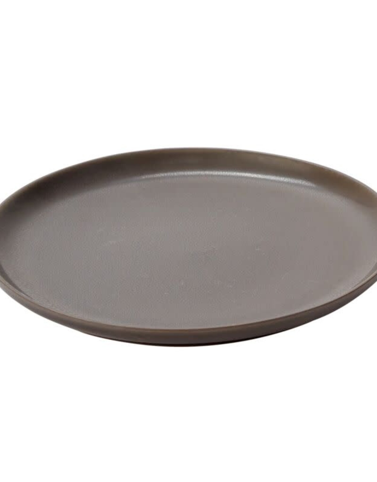 Kavala Dinner Plate, Espresso