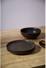 Kavala Dinner Plate, Espresso