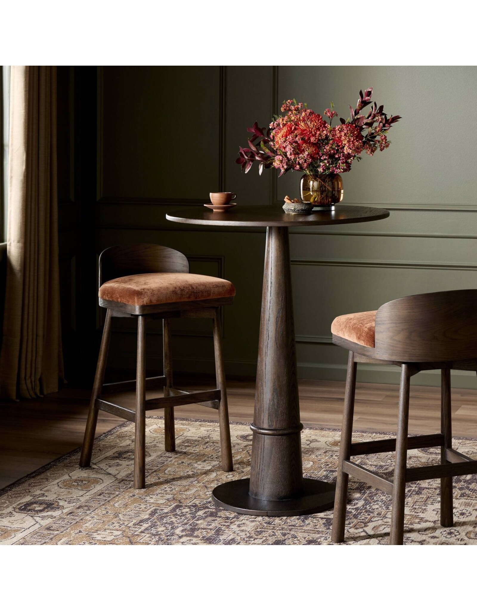 Cloris Swivel Counter Stool