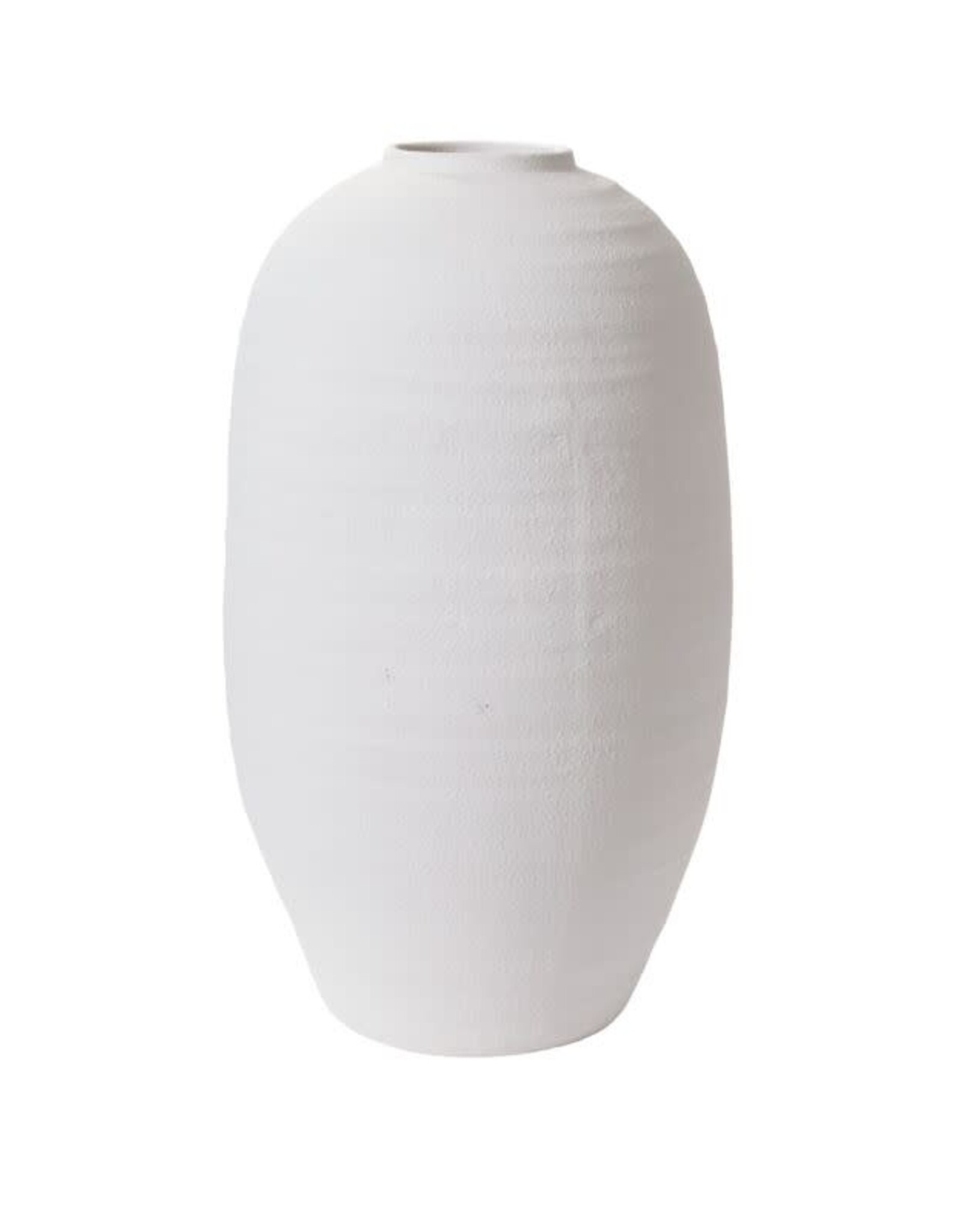 Konos Vase Tall, White 16"x28"