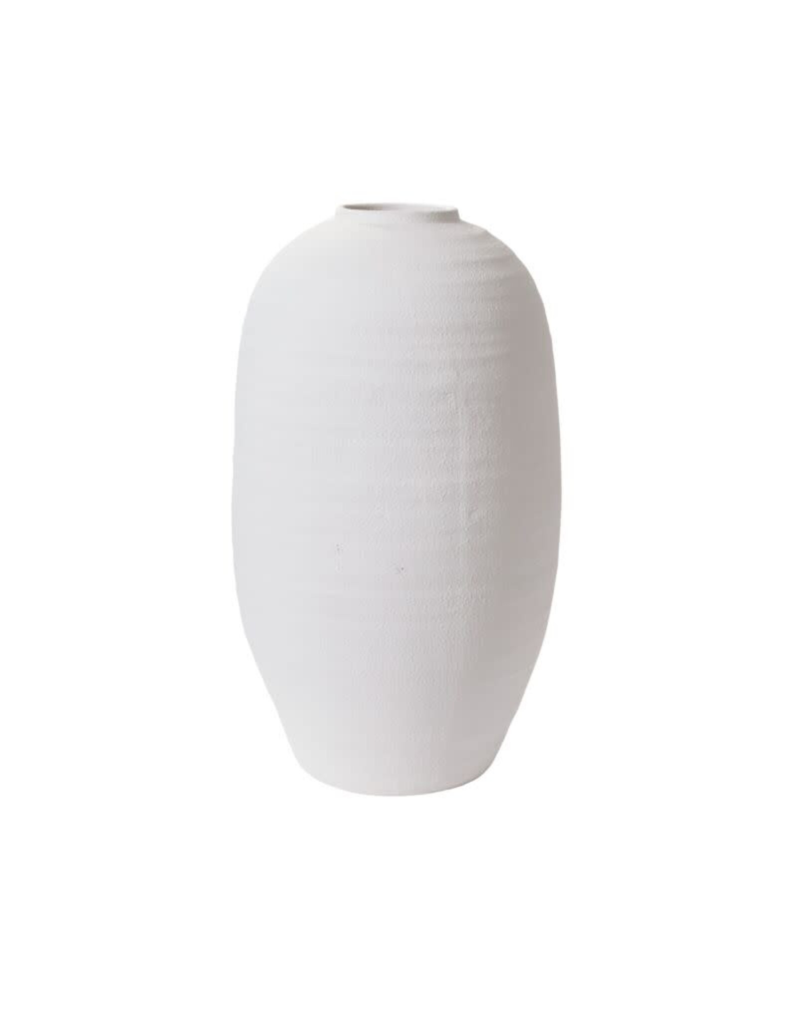 Konos Vase Tall, White 16"x28"
