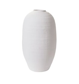 Konos Vase Tall, White 16"x28"