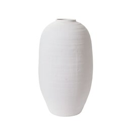 Konos Vase Tall, White 16"x28"