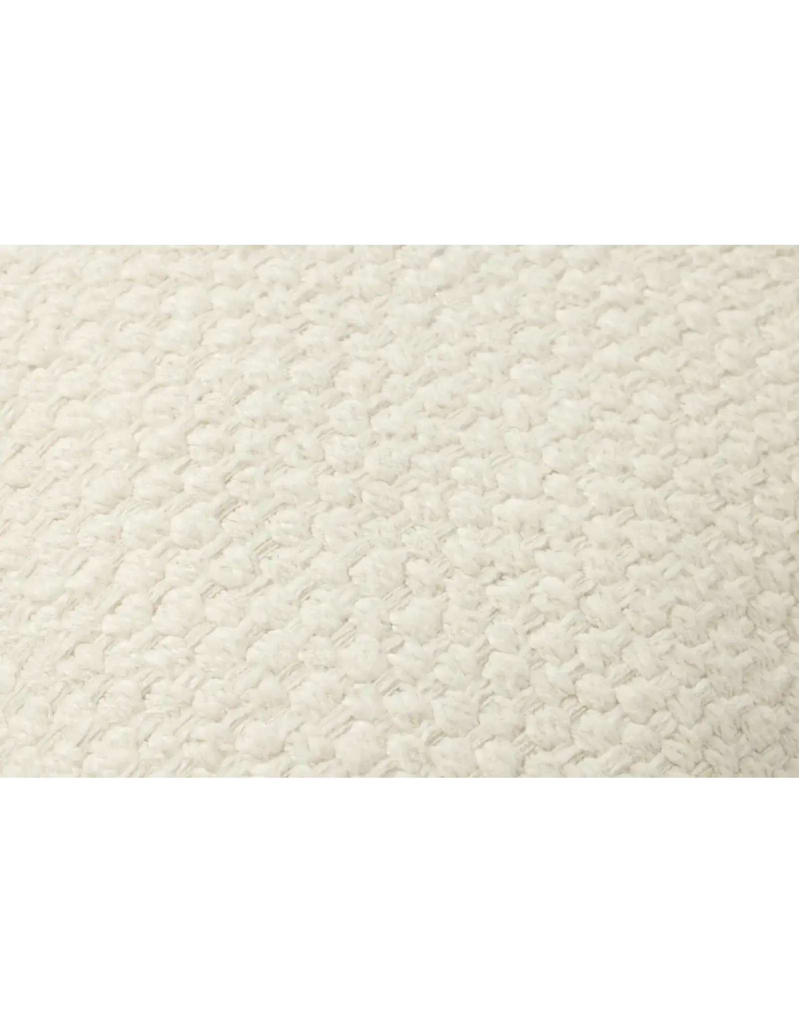 Loloi Fringe Edge Pillow - Ivory, 22x22
