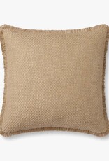 Loloi Pillow 22"x22" - Natural