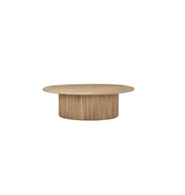 Terra Oval Coffee Table Light Brown
