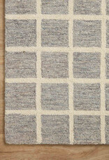Chris Loves Julia x Loloi Polly Rug POL-05 - Slate / Ivory