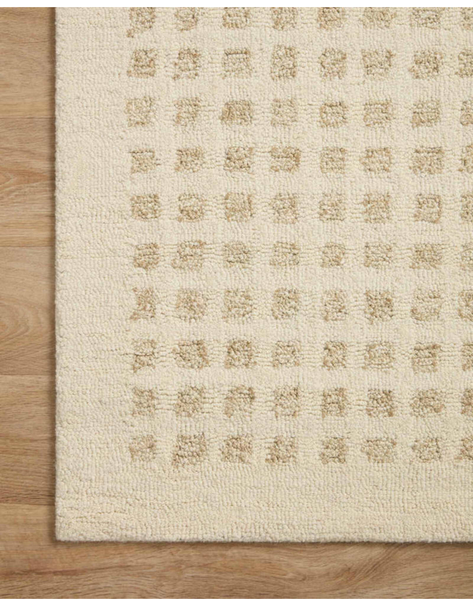 Chris Loves Julia x Loloi Polly Rug POL-01 - Ivory/Natural