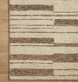 Chris Loves Julia x Loloi Polly Rug POL-04 - Beige/Tobacco