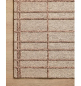 Chris Loves Julia × Loloi Bradley Rug BRL-04 Rose/Blush