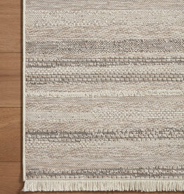 Amber Lewis × Loloi Malibu Rug MAB-02 Ivory / Dove