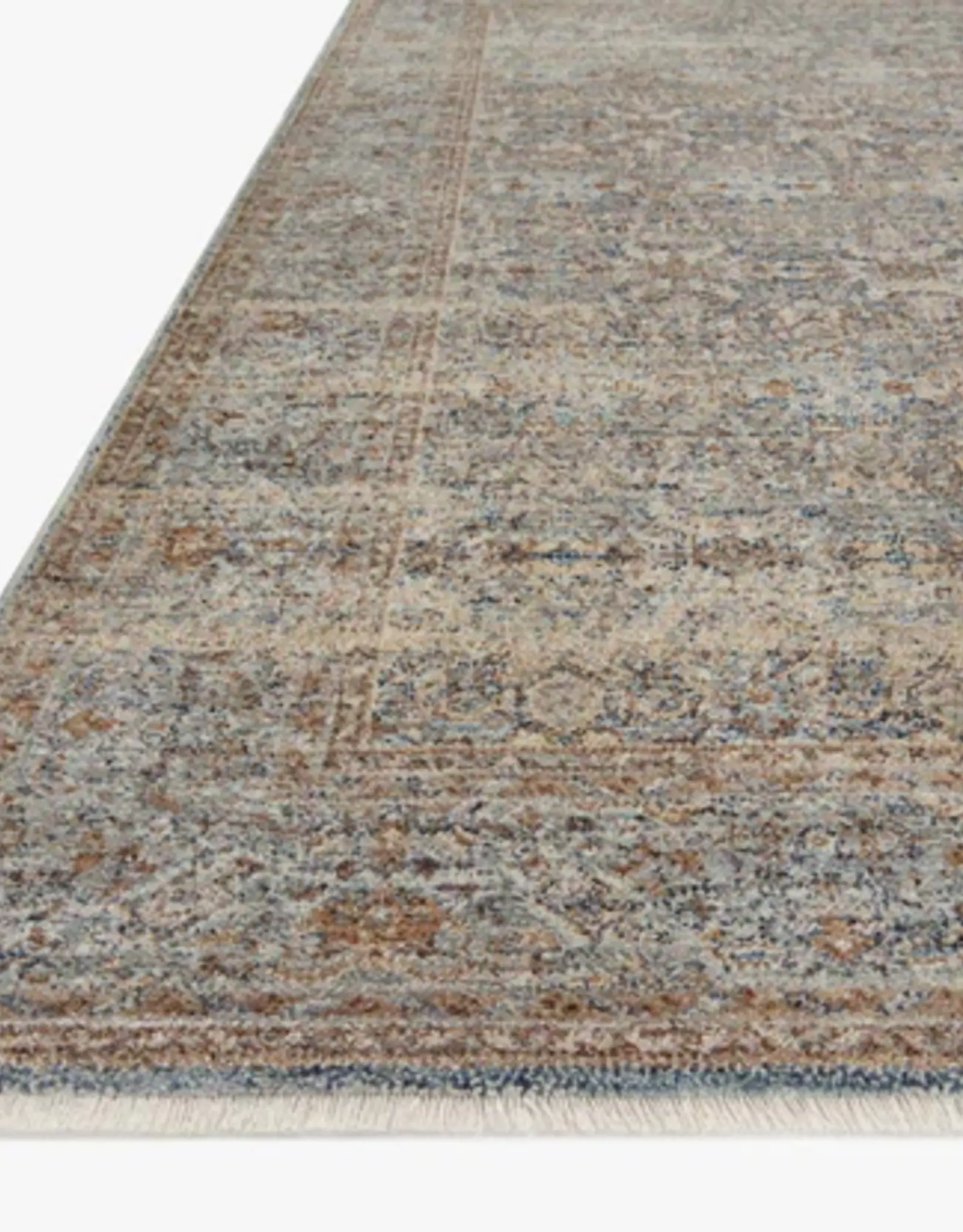 Angela Rose × Loloi Blake Rug BLA-02 Ocean/Mocha
